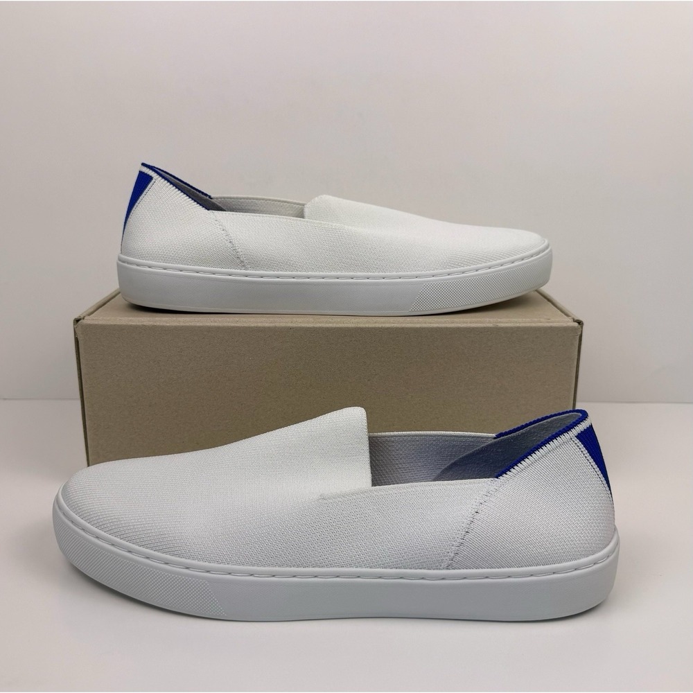 Rothy's Slip-On Shoes Women's Size 10 Bright White 038-017
